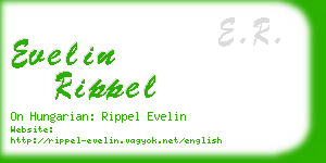 evelin rippel business card